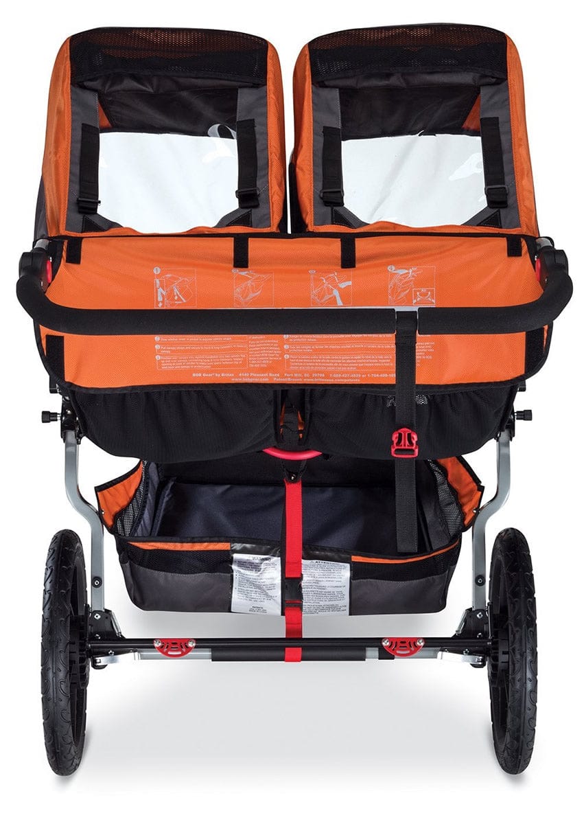 BOB Revolution FLEX Duallie Double Stroller - Orange