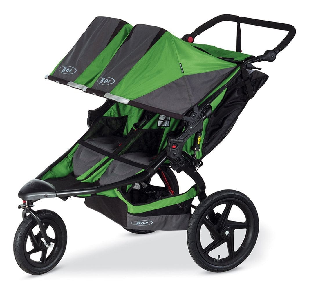 BOB Revolution FLEX Duallie Double Stroller - Wilderness