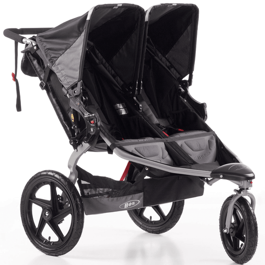 BOB Revolution SE Duallie Double Stroller - Black - ST1043