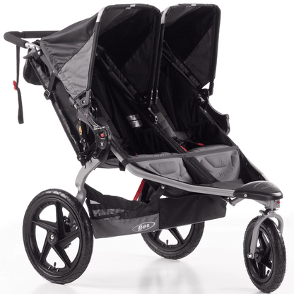 BOB Revolution SE Duallie Double Stroller - Black