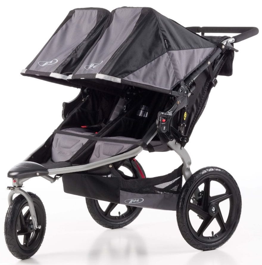 BOB Revolution SE Duallie Double Stroller - Black