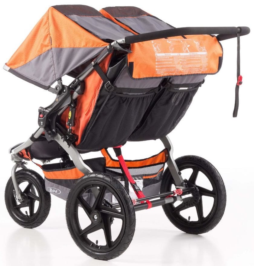 BOB Revolution SE Duallie Double Stroller - Orange