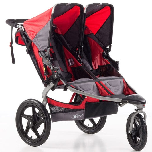 BOB Strides Duallie Fitness Double Stroller - Red