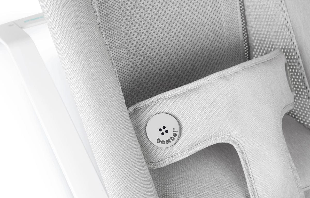 Bombol Bamboo 3D Knit Bouncer - Pebble Grey