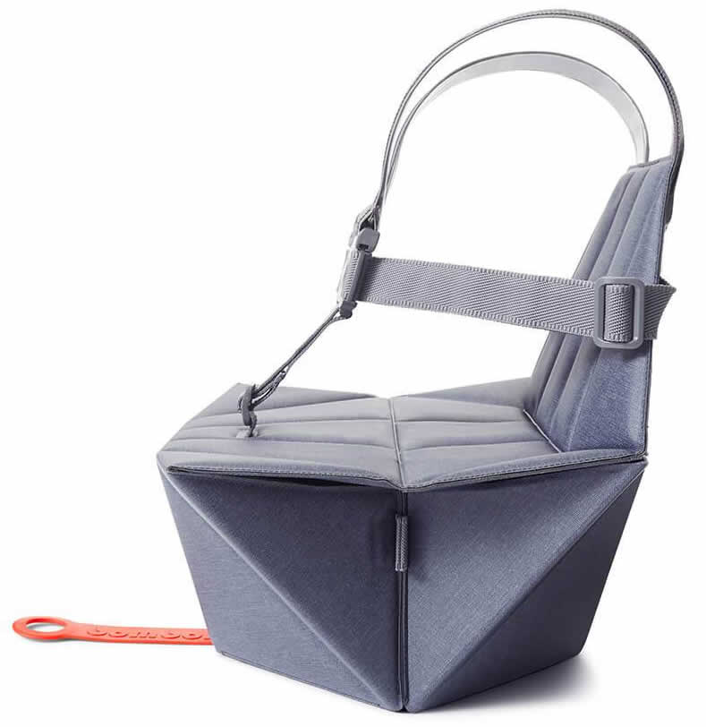 Bombol Pop-Up Booster Chair - Denim Blue - 4.89704E+12
