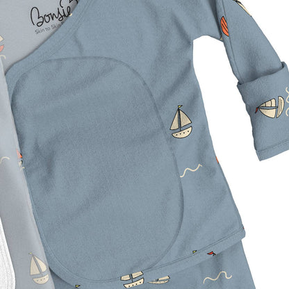 Bonsie Footie - Ahoy Baby, Newborn