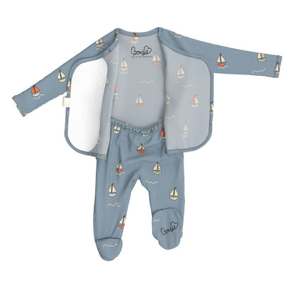 Bonsie Footie - Ahoy Baby, Newborn