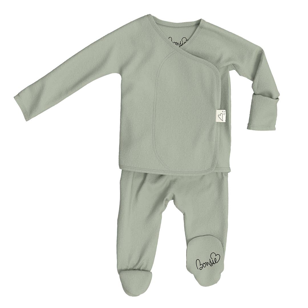 Bonsie Footie - Avocado, Preemie