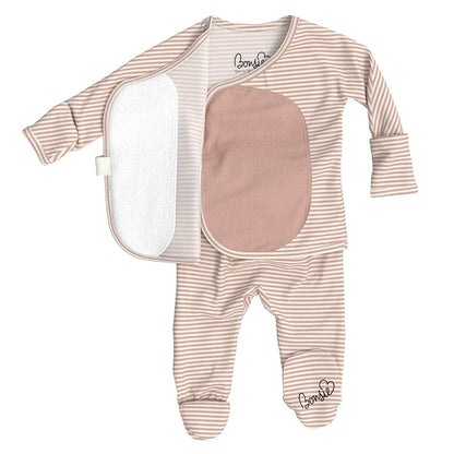 Bonsie Footie - Berry Twist, Newborn