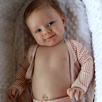Bonsie Footie - Berry Twist, Newborn