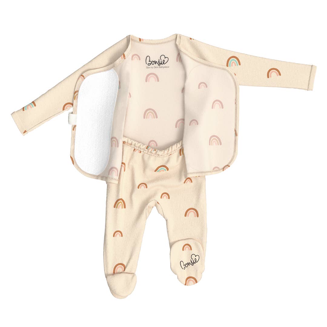 Bonsie Footie - Little Wishes, Newborn