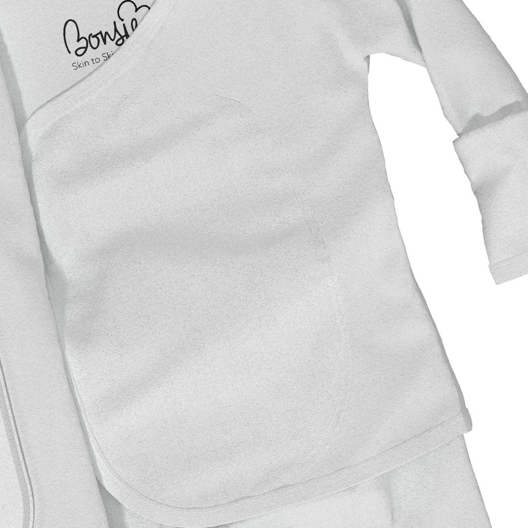Bonsie Footie - Milk, Newborn
