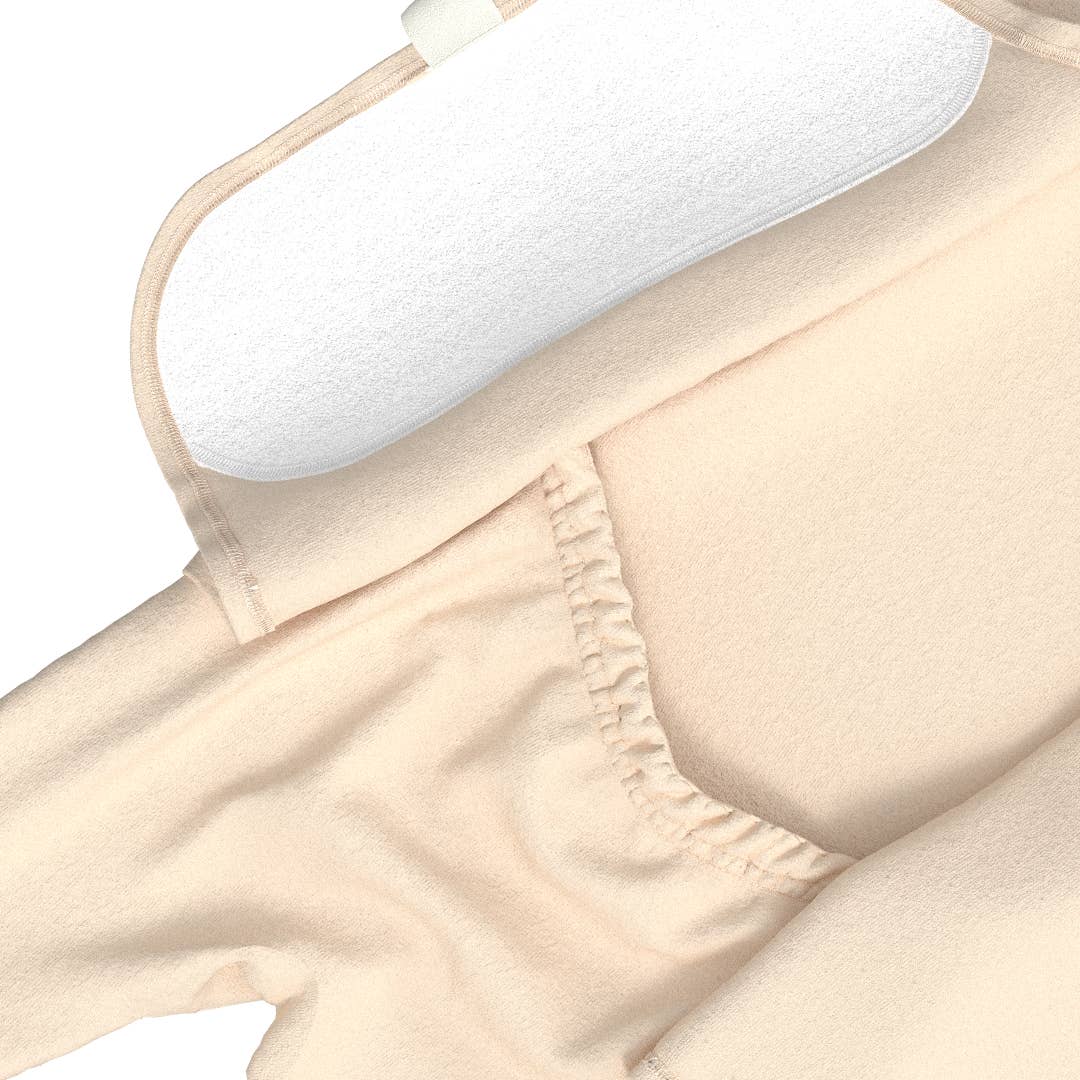 Bonsie Footie - Oat, Newborn