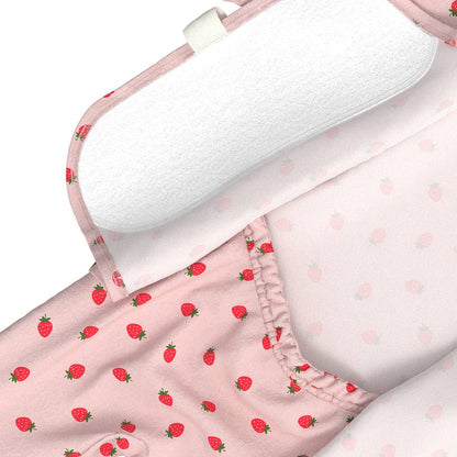 Bonsie Footie - Strawberries, Newborn