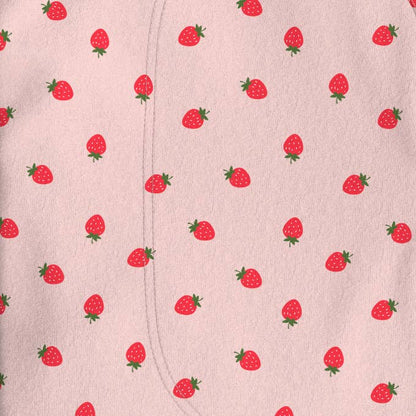 Bonsie Footie - Strawberries, Newborn