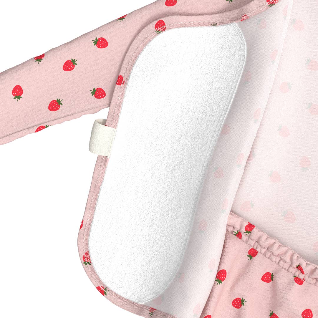 Bonsie Footie - Strawberries, Newborn