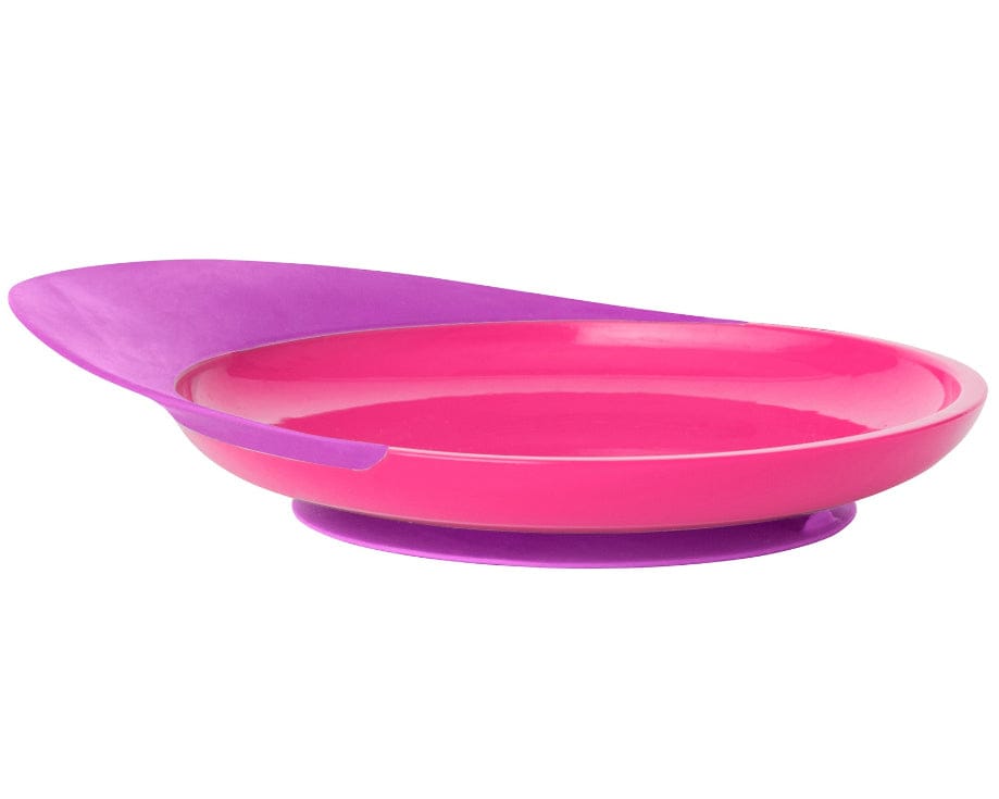 Boon CATCH PLATE With Spill Catcher - Pink/Purple - B10131