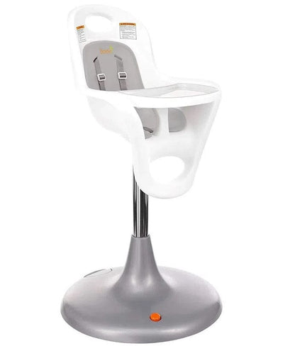 Boon Flair Pedestal Highchair - White/Gray