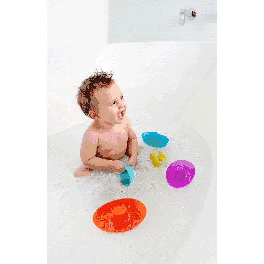 Boon Fleet Stacking Boats Bath Toy - Set of 5 - B11010
