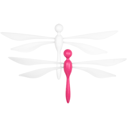 Boon Fli Ceiling Mounted Dragon Fly Mobile 2 Pack in Watermelon & Coconut - 1601