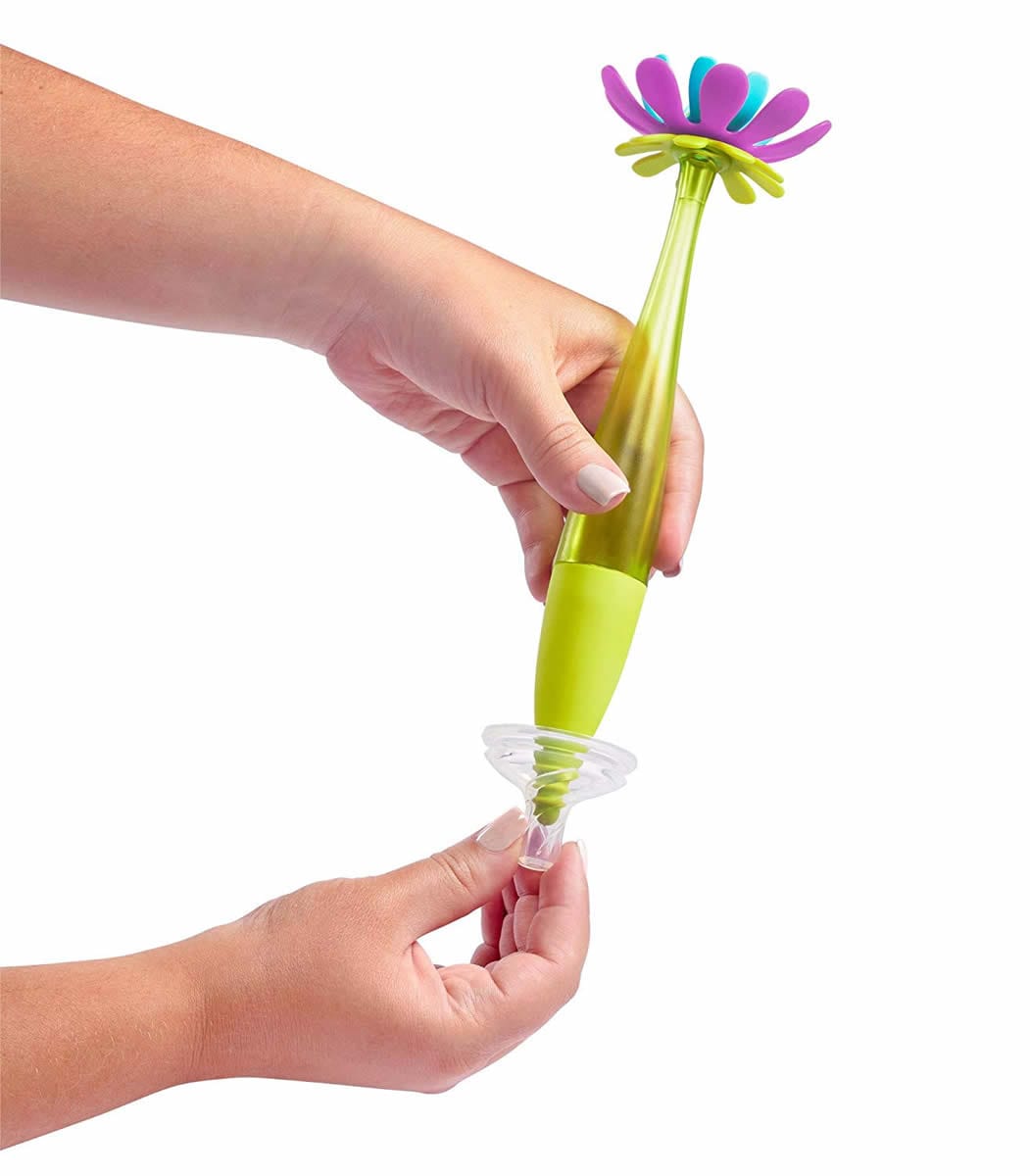 Boon Forb+ Bottle Brush - Green - B11162