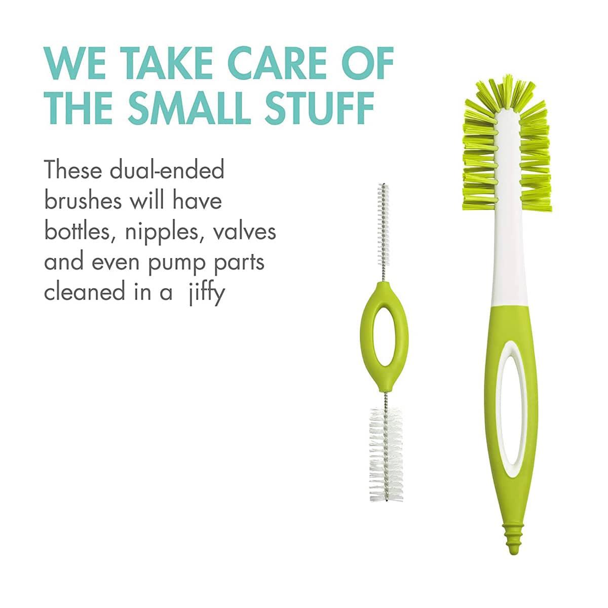 Boon NURSH Silicone Pouch Bottle Feeding and Cleaning Set - B11330