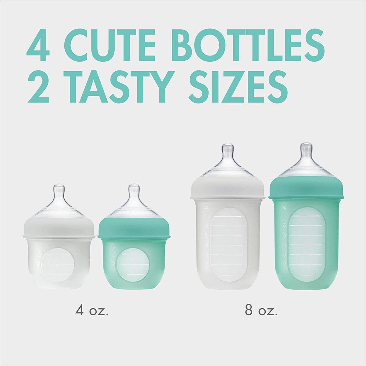 Boon NURSH Silicone Pouch Bottle Feeding and Cleaning Set - B11330