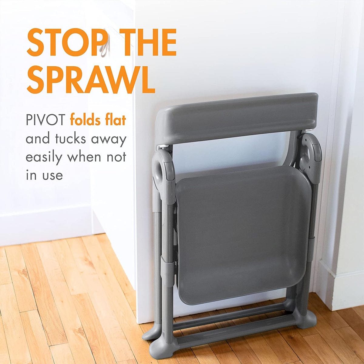Boon Pivot Toddler Tower - Gray - B11437A1