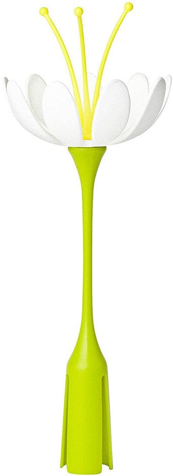 Boon STEM Grass and Lawn Drying Rack Accessory - White & Yellow