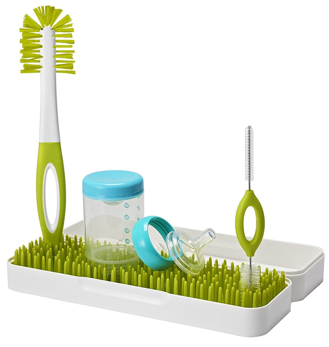 Boon TRIP Travel Drying Rack & Bottle Brushes - B11015