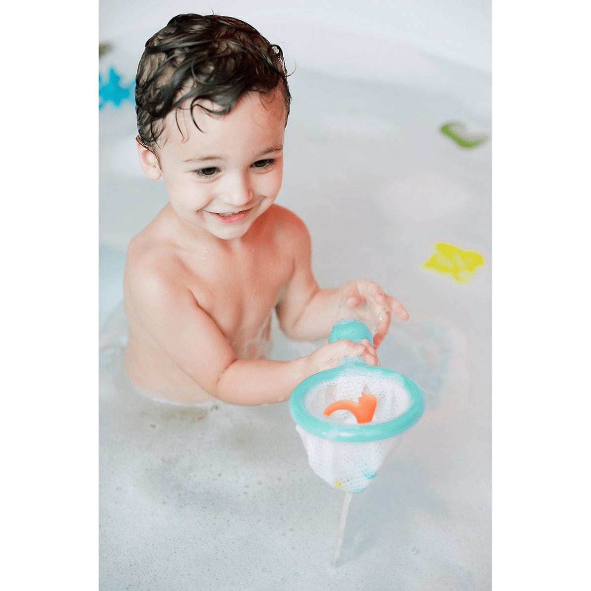 Boon WATER BUGS Floating Bath Toys with Net - B11381