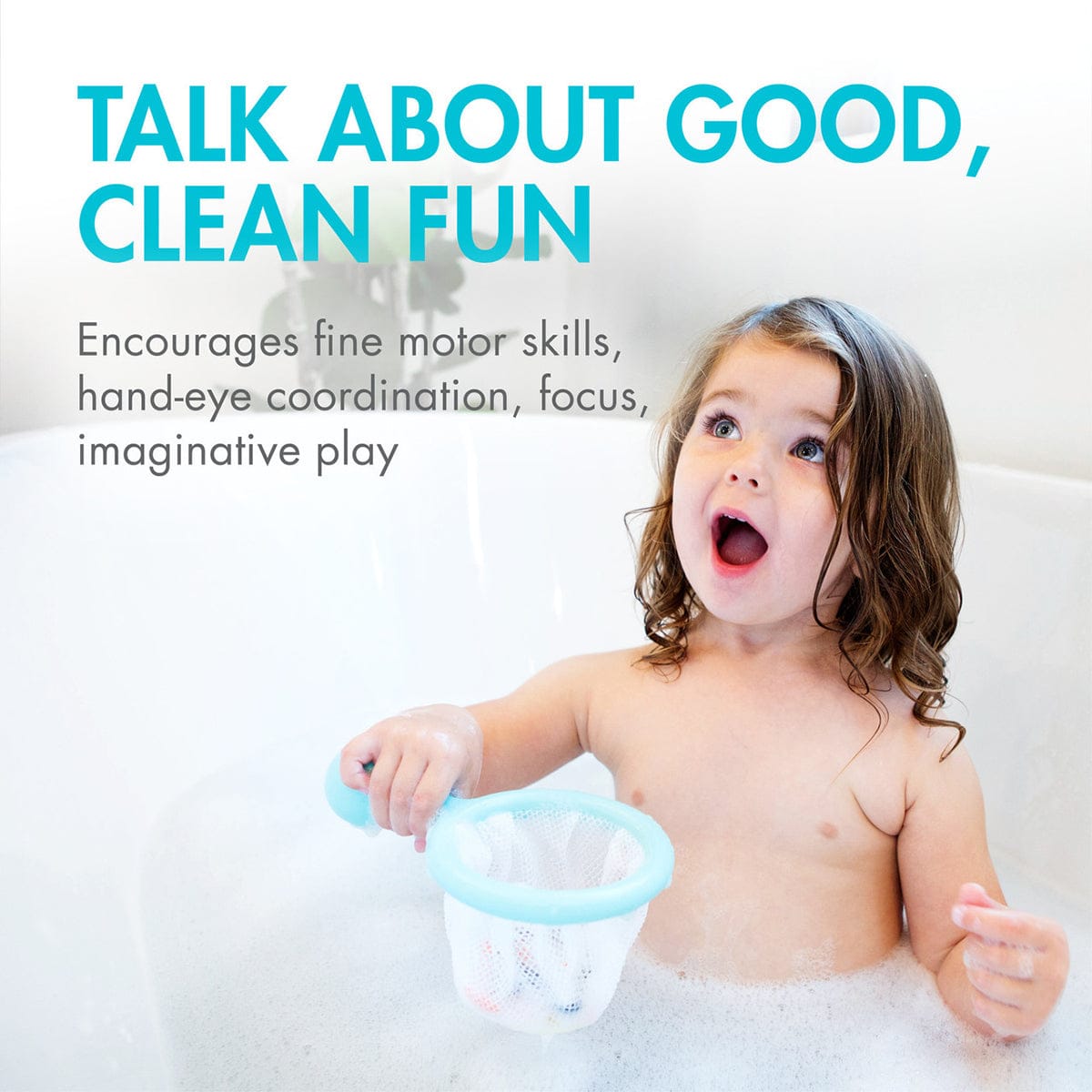 Boon WATER BUGS Floating Bath Toys with Net - B11381