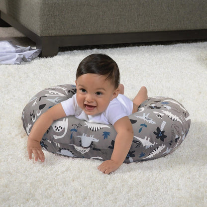 Boppy Original Feeding & Infant Support Pillow - Gray Dinosaurs - 56030020490