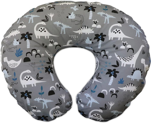Boppy Original Feeding & Infant Support Pillow - Gray Dinosaurs - 56030020490