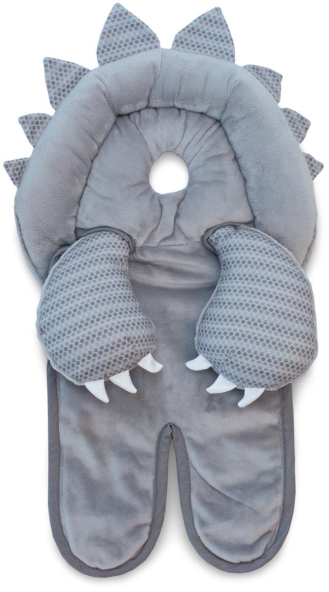 Boppy Preferred Head & Neck Support - Gray Dinosaur - 60202060490