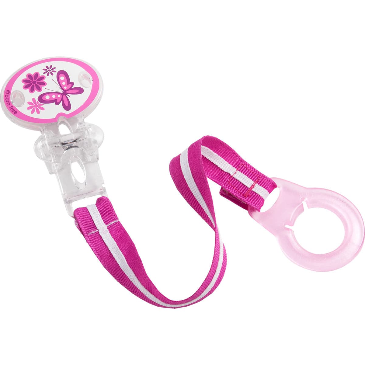 Born Free Pacifier Holder - Girl - 47263