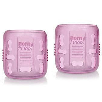 Born Free Silky Slippers for 5oz Bottle - Pink - 2 Pack - 70022