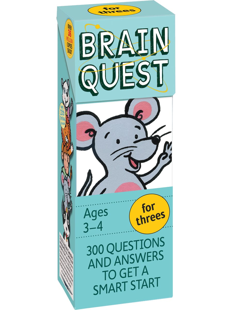 Brain Quest for Threes (Revised 4th Edition) - 9.78076E+12
