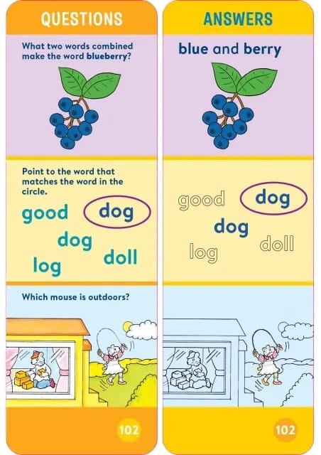 Brain Quest Kindergarten Smart Cards Revised 5th Edition - 9781523517251