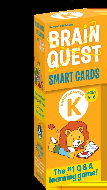 Brain Quest Kindergarten Smart Cards Revised 5th Edition - 9781523517251