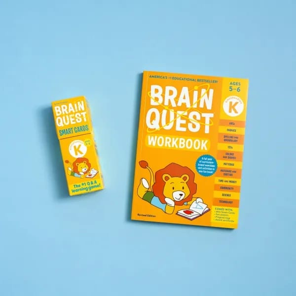 Brain Quest Kindergarten Smart Cards Revised 5th Edition - 9781523517251