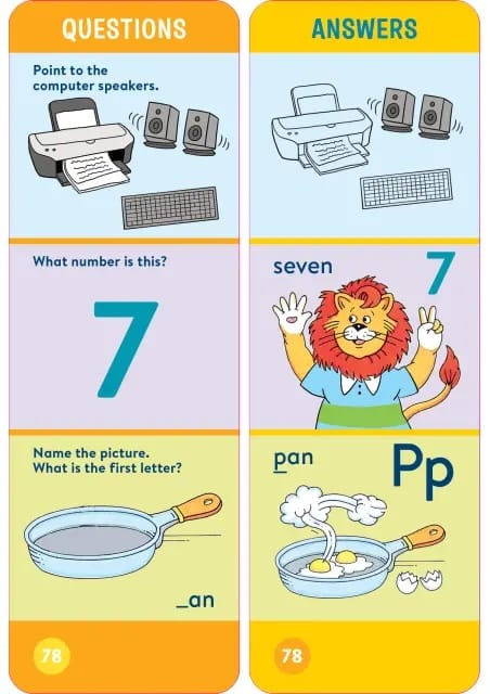 Brain Quest Kindergarten Smart Cards Revised 5th Edition - 9781523517251