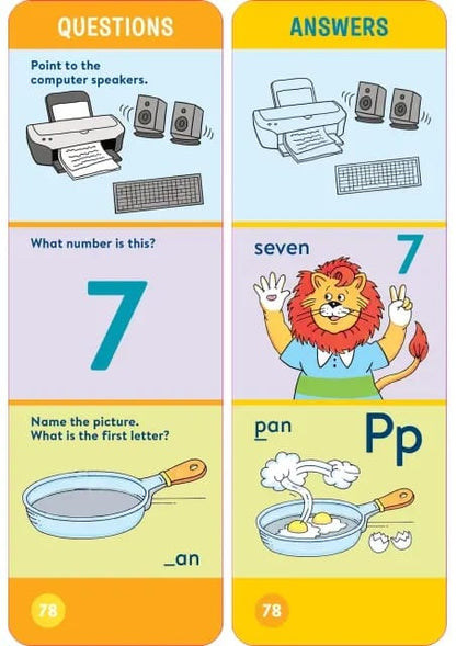 Brain Quest Kindergarten Smart Cards Revised 5th Edition - 9781523517251