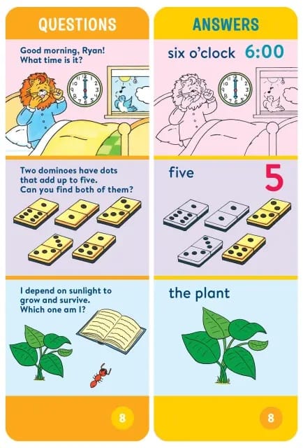 Brain Quest Kindergarten Smart Cards Revised 5th Edition - 9781523517251