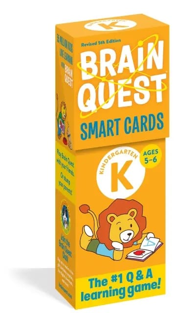 Brain Quest Kindergarten Smart Cards Revised 5th Edition - 9781523517251