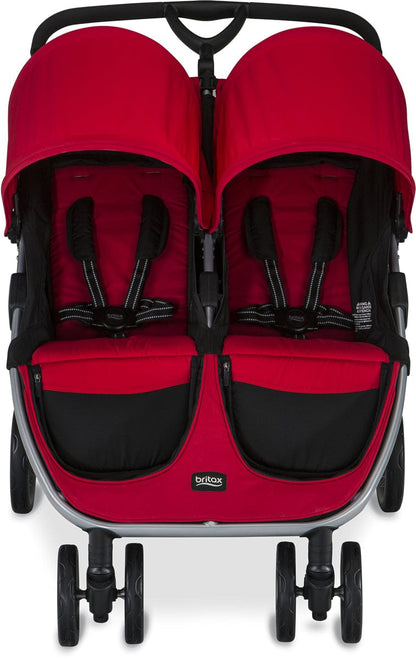 Britax B-Agile Double Stroller - Red