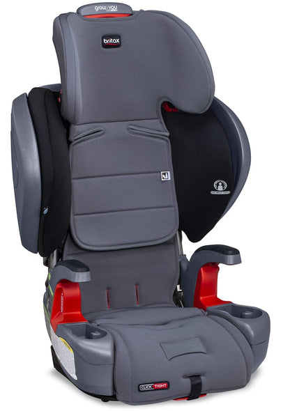 Britax 2019 Grow With You Clicktight Plus Harness Booster Car Seat - Otto Safewash (Flame Retardant-Free) [New Version of the Pinnacle] - E1C207U