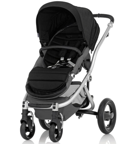 Britax Affinity Complete Stroller, Silver - Black