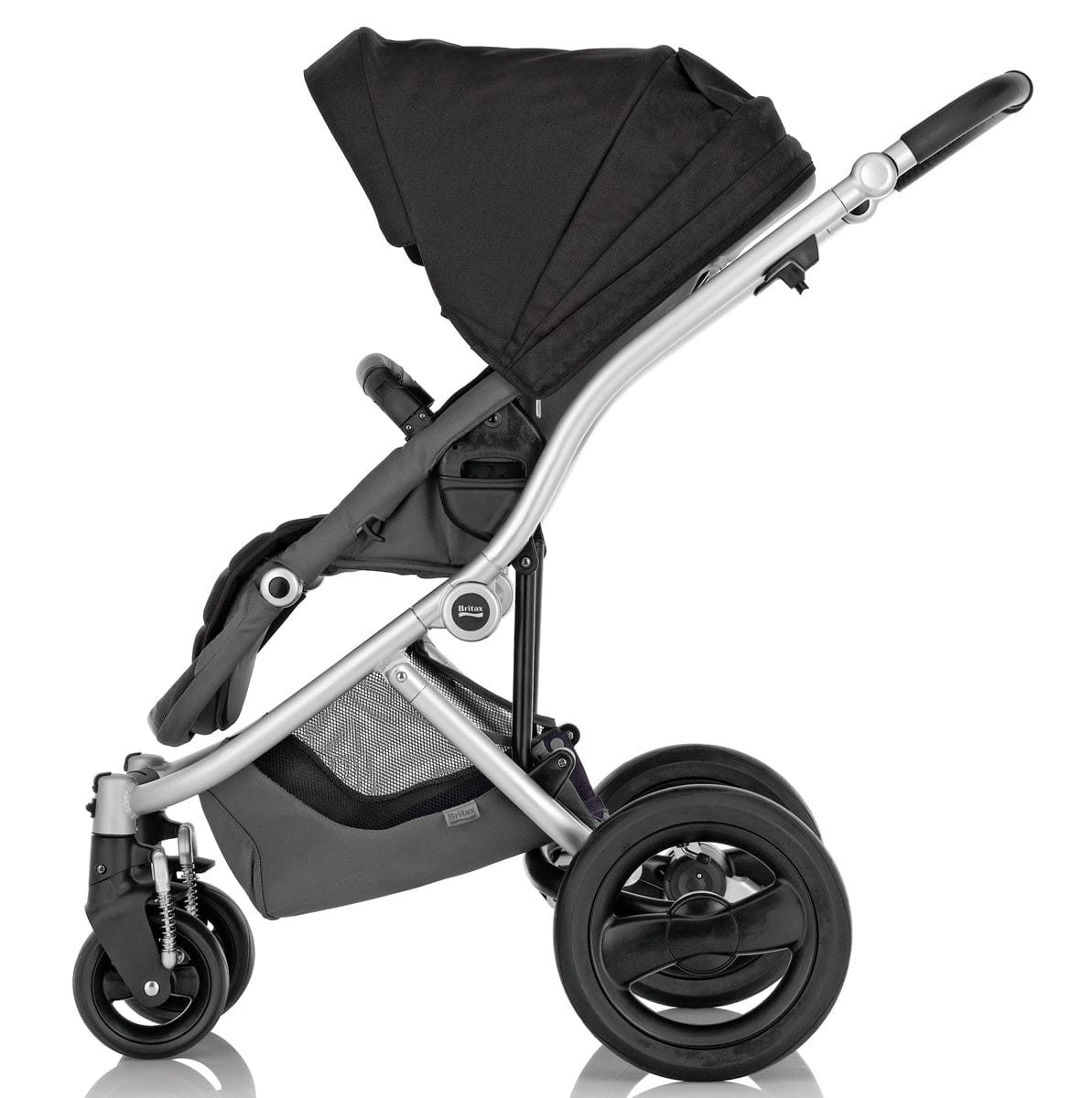 Britax Affinity Complete Stroller, Silver - Black