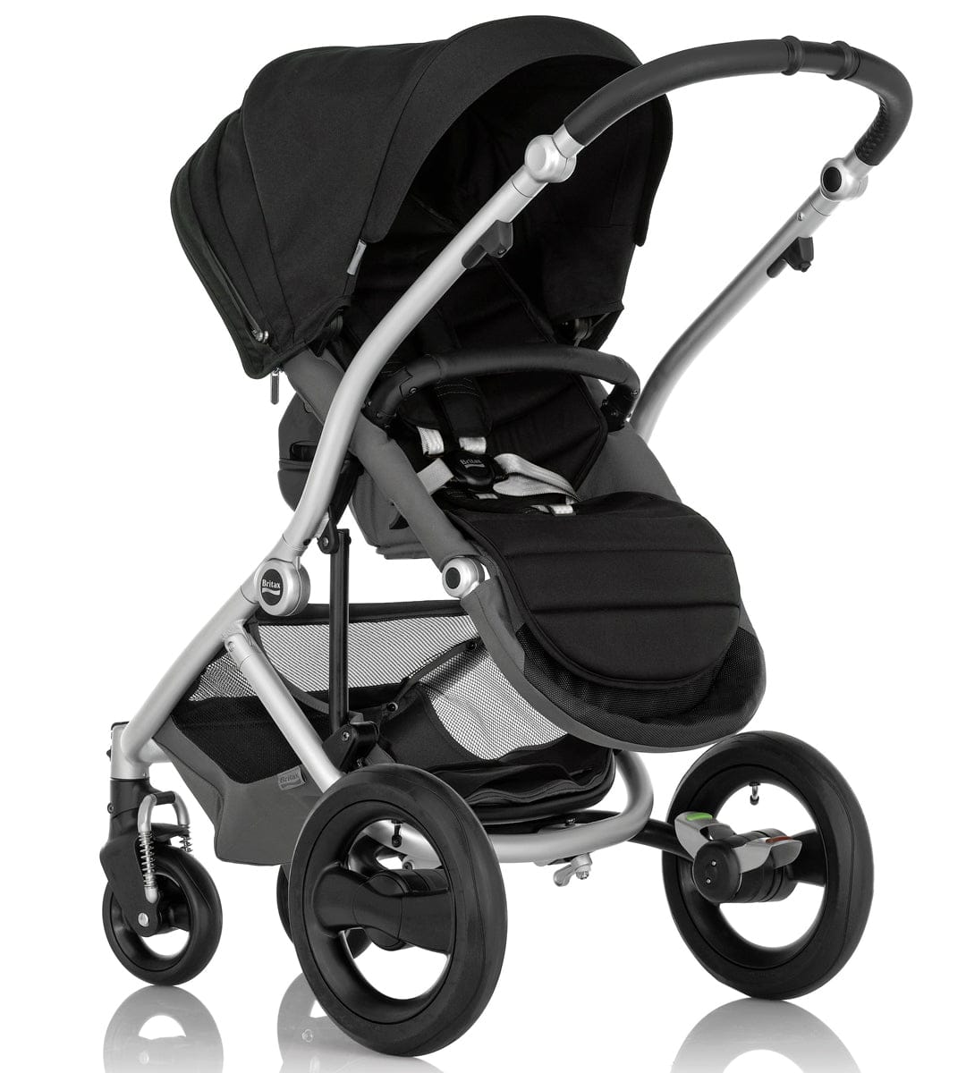 Britax Affinity Complete Stroller, Silver - Black